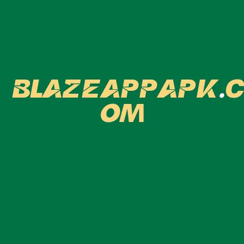 Logo da BLAZEAPPAPK